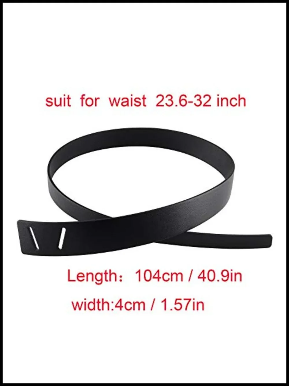 Women's Knot Belt Faux Leather Tie Waist Cinch Belt for Jeans Dresses